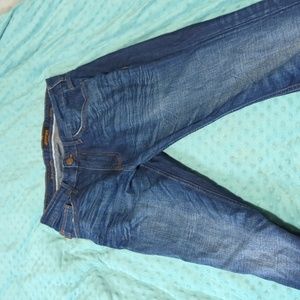 Blue outpost makers jeans